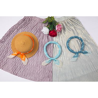 Women's Seagull Scarf Square Fresh Pastoral Style Neckerchief Head Wrap Bandanas