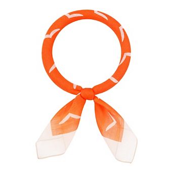 Women's Seagull Scarf Square Fresh Pastoral Style Neckerchief Head Wrap Bandanas