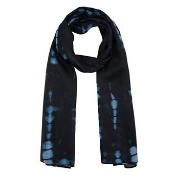 Women's Tie-dye Gradient Scarf Chiffon Long Lightweight Head Wrap for Travel Holiday