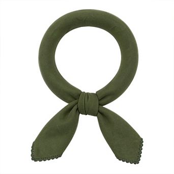 Women's Solid Cotton Scarf Retro Square Multicolored Neckerchief Head Scarves for Spring and Autumn