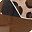 Brown Diagonal Stripe