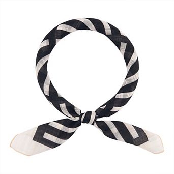 Women's Guardrail Prints Scarf Square Lightweight Spring Neckerchief Head Wrap Bandanas