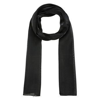 Women Organza Sparkly Metallic Long Scarves Semi-Sheer Lightweight Shiny Beach Shawl Wrap Hijab
