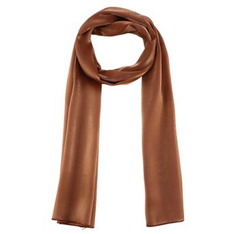 Women Organza Sparkly Metallic Long Scarves Semi-Sheer Lightweight Shiny Beach Shawl Wrap Hijab
