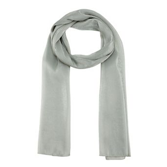 Women Organza Sparkly Metallic Long Scarves Semi-Sheer Lightweight Shiny Beach Shawl Wrap Hijab