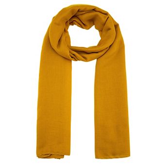 Women Solid Color Soft Cotton Blend Long Scarves Beach Shawl Wrap Hijab
