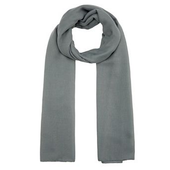 Women Solid Color Soft Cotton Blend Long Scarves Beach Shawl Wrap Hijab