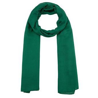 Women Solid Color Soft Cotton Blend Long Scarves Beach Shawl Wrap Hijab