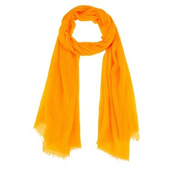 Cotton Blend Crinkle Long Scarves Beach Shawl Wrap Hijab with Fringed Edges for Women