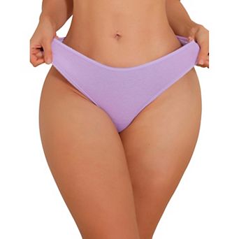 Women's Low Waist Tangas Lace Floral Mesh See Through Thongs T-Back Breathable Underwear