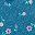 Deep Teal Ditsy