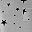 Middle Grey Black Star