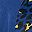 Navy Blue Leopard