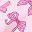 Pink Bow Printed
