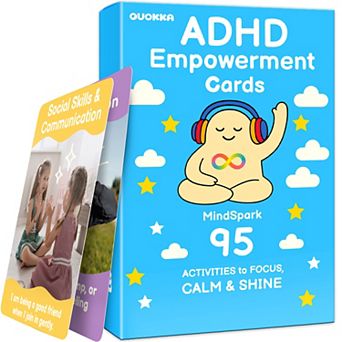 QUOKKA Autism Learning Cards for Kids Emotional Regulation, Communication Tools, Focus Activities