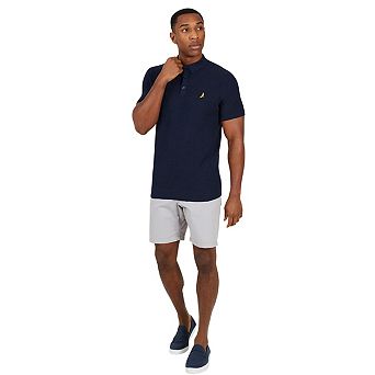 Brave Soul Mens Knitted 3 Button Placket Polo Shirt