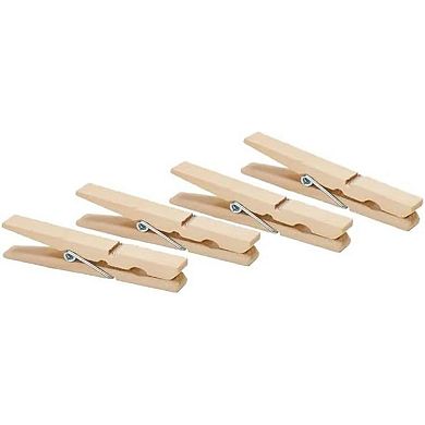 100 Pack of Wooden Clothespins