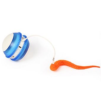 Smart Interactive Cat Toy Ball with Feather Tail, Automatic Electric Rolling Moving