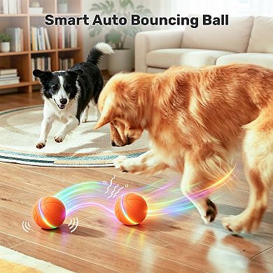 Smart Bounce Motion Activated 2 Mode Interactive Dog Toy