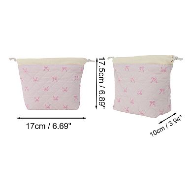 1Pc Quilting Drawstring Bag