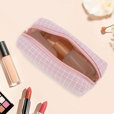 1Pc Woven Pencil Case Braided Style Braided Style Drawstring Bag