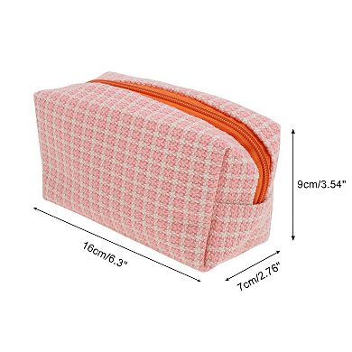 1Pc Woven Pencil Case Braided Style Braided Style Drawstring Bag