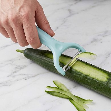 Plastic Vegetable Peeler, Durable Potato Peeler with Ergonomic Handle for Kitchen