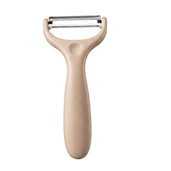Plastic Vegetable Peeler, Durable Potato Peeler with Ergonomic Handle for Kitchen
