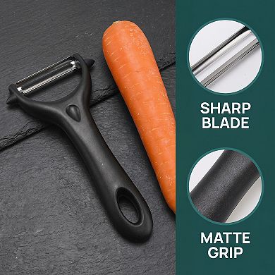 Plastic Apple Peeler, Durable Potato Peeler with Ergonomic Handle, Y Peelers for Kitchen