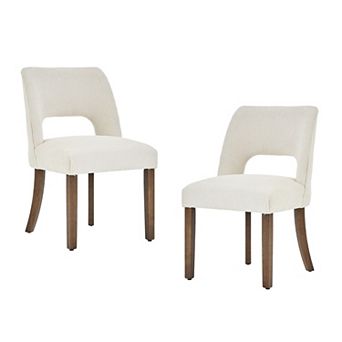 Upholstered Back Side Dining Chair (Set of 2)