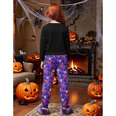Arshiner Girl Two Piece Pullover Sweatshirt And Sweatpants Pant Set Fall Clothes Outfit