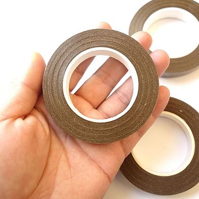 Floral Tape 4 Rolls 1/2 Inch x 30 Yards Florist Wrap