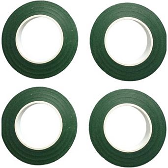 Floral Tape 4 Rolls 1/2 Inch x 30 Yards Florist Wrap
