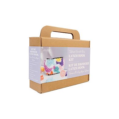 John Bead Textured Cosmetic Bag Latch Hook DIY Kit