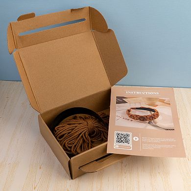 John Bead Macrame Handmade Headband DIY Kit