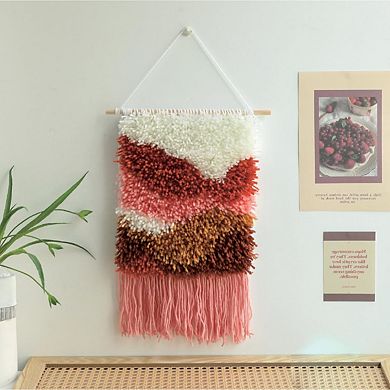 John Bead Textured Wall Hanging Latch Hook DIY Kit