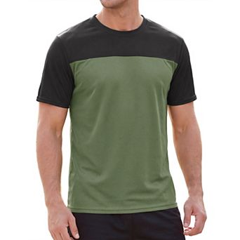 Men's T-Shirt Short Sleeve Summer Workout Gym Tee Shirts