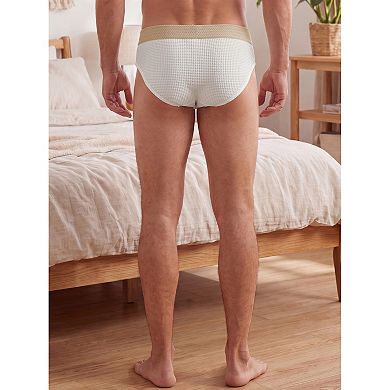 Men's Classic Stretch Soft Color Block Underwear 3-Pack Briefs
