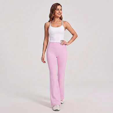Women's High Waisted Flare Yoga Pants Bootcut Workout Leggings