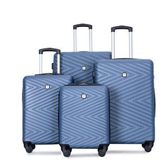 4 pc Hardside Luggage Set with Spinner Wheels & TSA Locks