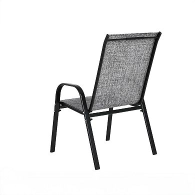 Set of 4 Outdoor Folding Patio Chairs
