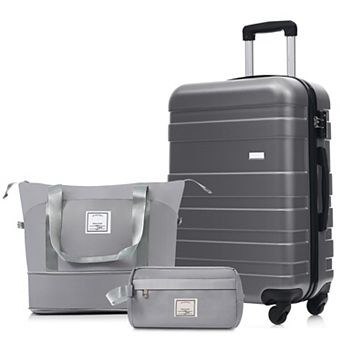 3 pc 24" Hardside Spinner Luggage Set