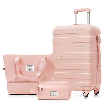 3 pc 24" Hardside Spinner Luggage Set