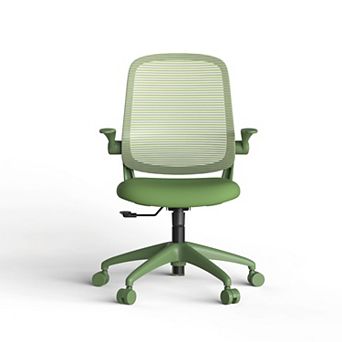 Ergonomic Mesh Office Chair with Flip-Up Armrests