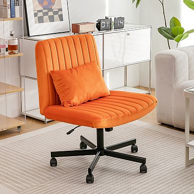 Criss Cross Office Chair with Adjustable Height & Tilt for Home Office