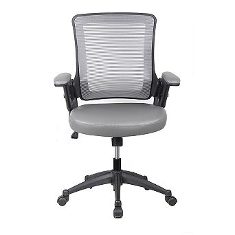 Mid-Back Mesh Task Office Chair with Height Adjustable Arms