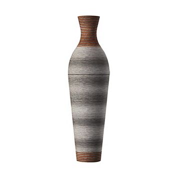 39.3" Tall Floor Vase for Farmhouse, Bohemian & Coastal Decor