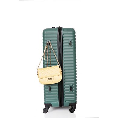 3-Piece Hardshell Luggage Set, 20"/24"/28" Lightweight Spinner Suitcases