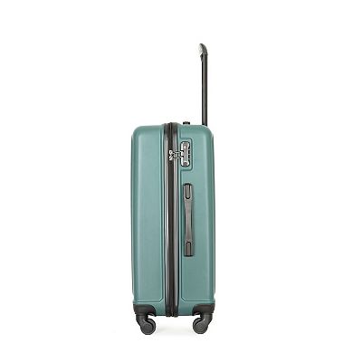 3-Piece Hardshell Luggage Set, 20"/24"/28" Lightweight Spinner Suitcases