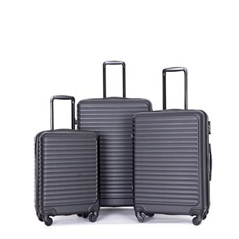 3 pc Hardshell Luggage Set, 20"/24"/28" Lightweight Spinner Suitcases